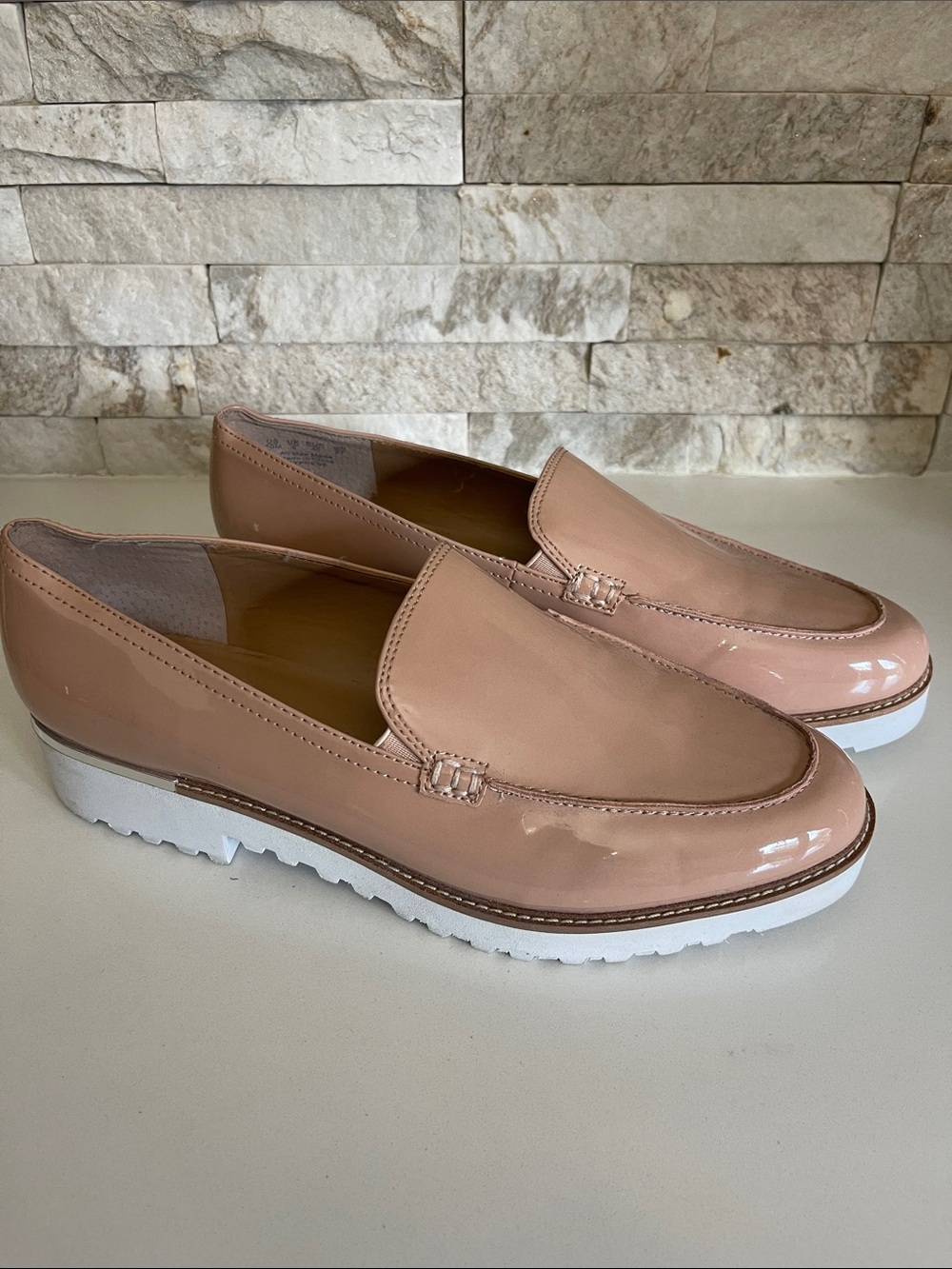 $120 Franco Sarto Platform Lug Sole Loafers Size 10 Worn once indoors
